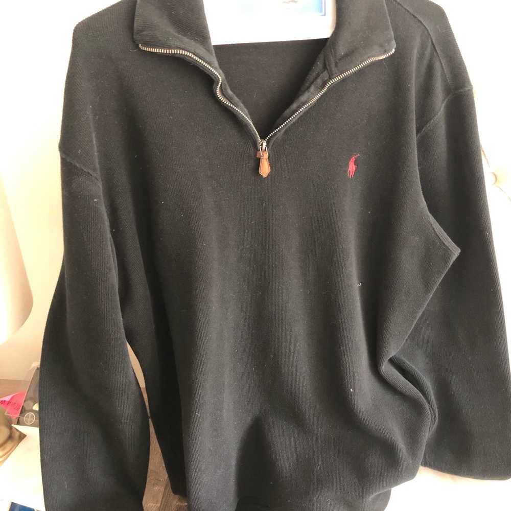 Men's Double-Knit Half-Zip Pullover - image 3